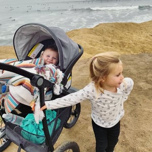 Jack & Cora at the Beach